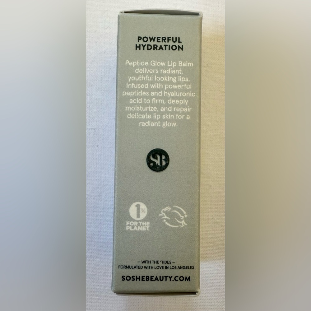 NWT SOSHE Peptide Glow Refillable Hydrating Lip Treatment | Clear - Picture 6 of 7